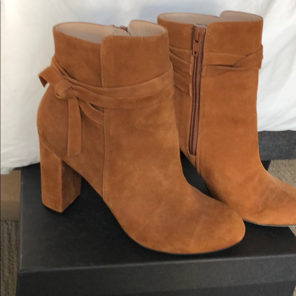 Sole Society suede ankle boots